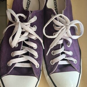 Converse Violet Canvas Shoes